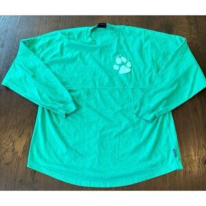 Spirit Jersey Great Wolf Lodge Long Sleeve Shirt Sweatshirt Green Women's Size l